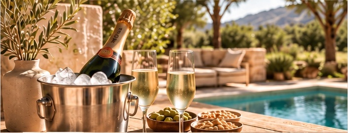 Champagner und Little Luxuries bei Casa Magnet